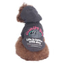 Life is Better with Dog hoodie . For Dogs . Charcoal