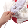 SAMPLE Dog Walker Club Dog Carrier . White