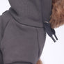 Life is Better with Dog hoodie . For Dogs . Charcoal