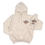 Life is Better with Dog Hoodie . For Human . Cream