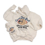 Life is Better with Dog hoodie . For Dogs . Cream
