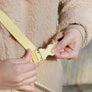 Macaron Hands Free Leash . Lavender