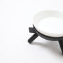 Premium modern stylish pet elevated feeder, made with durable porcelain and steel stand for small dogs and cat – Petssogood