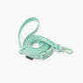 Macaron Hands Free Leash . Aqua