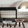 Elevated modern design feeding table for dogs and cats_pets so good