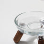 Oreo Glass Table. Glass Bowl