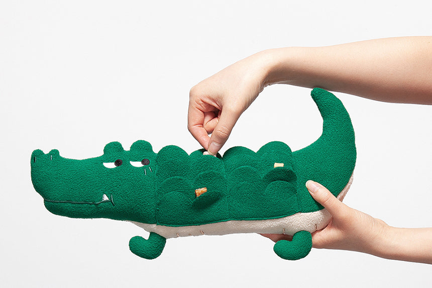 Flying Duck & Lazy Crocodile Nosework Toy Bundle Set