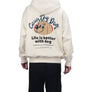 Life is Better with Dog Hoodie . For Human . Cream