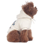 Life is Better with Dog hoodie . For Dogs . Cream