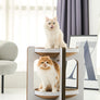 Tiramisu double-layer cat scratcher board with cozy resting space – Petssogood