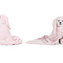 Animal hood towel . rabbit