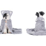 Animal hood towel . cat
