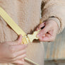 Macaron Hands Free Leash . Lemon