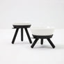 SAMPLE Oreo Table . Black & White . Tall