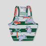 ALOHA HIPPO CROP TEE . EMERALD GREEN