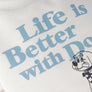 With dog Sweatshirts . For Dogs . White