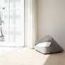 Marron felt pet bed with microfiber cotton cushion and sculptural modern-classic design – Petssogood