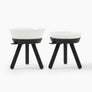 SAMPLE Oreo Table . Black & White . Tall