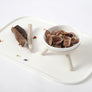 Oreo Elevated Pet Feeder Table . White . Short