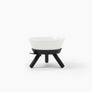 Premium modern stylish pet elevated feeder, made with durable porcelain and steel stand for small dogs and cat – Petssogood
