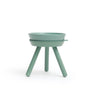 Ceramic standing elevated pet bowl simple modern colorful for small dogs _ Pets So Good