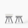SAMPLE Oreo Table . Gray . Tall