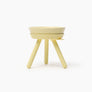 OREO ELEVATED PET FEEDER TABLE . LEMON YELLOW . TALL