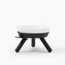Premium modern stylish pet elevated feeder, made with durable porcelain and steel stand for small dogs and cat – Petssogood