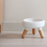 Elevated modern design feeding table for dogs and cats_pets so good