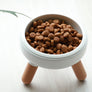 Elevated modern design feeding table for dogs and cats_pets so good