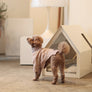 Porvoo dog house with birch plywood and steel frame, breathable cushion for all seasons – Petssogood
