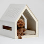 Porvoo dog house with birch plywood and steel frame, breathable cushion for all seasons – Petssogood
