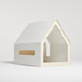 Porvoo dog house with birch plywood and steel frame, breathable cushion for all seasons – Petssogood