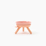 OREO ELEVATED PET FEEDER TABLE . PINK . SHORT