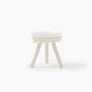 Oreo Elevated Pet Feeder Table. White . Tall