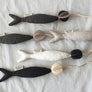 Fish and Chews . Charcoal