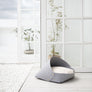 Marron felt pet bed with microfiber cotton cushion and sculptural modern-classic design – Petssogood