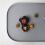Oreo Elevated Pet Feeder Table . Gray. Short