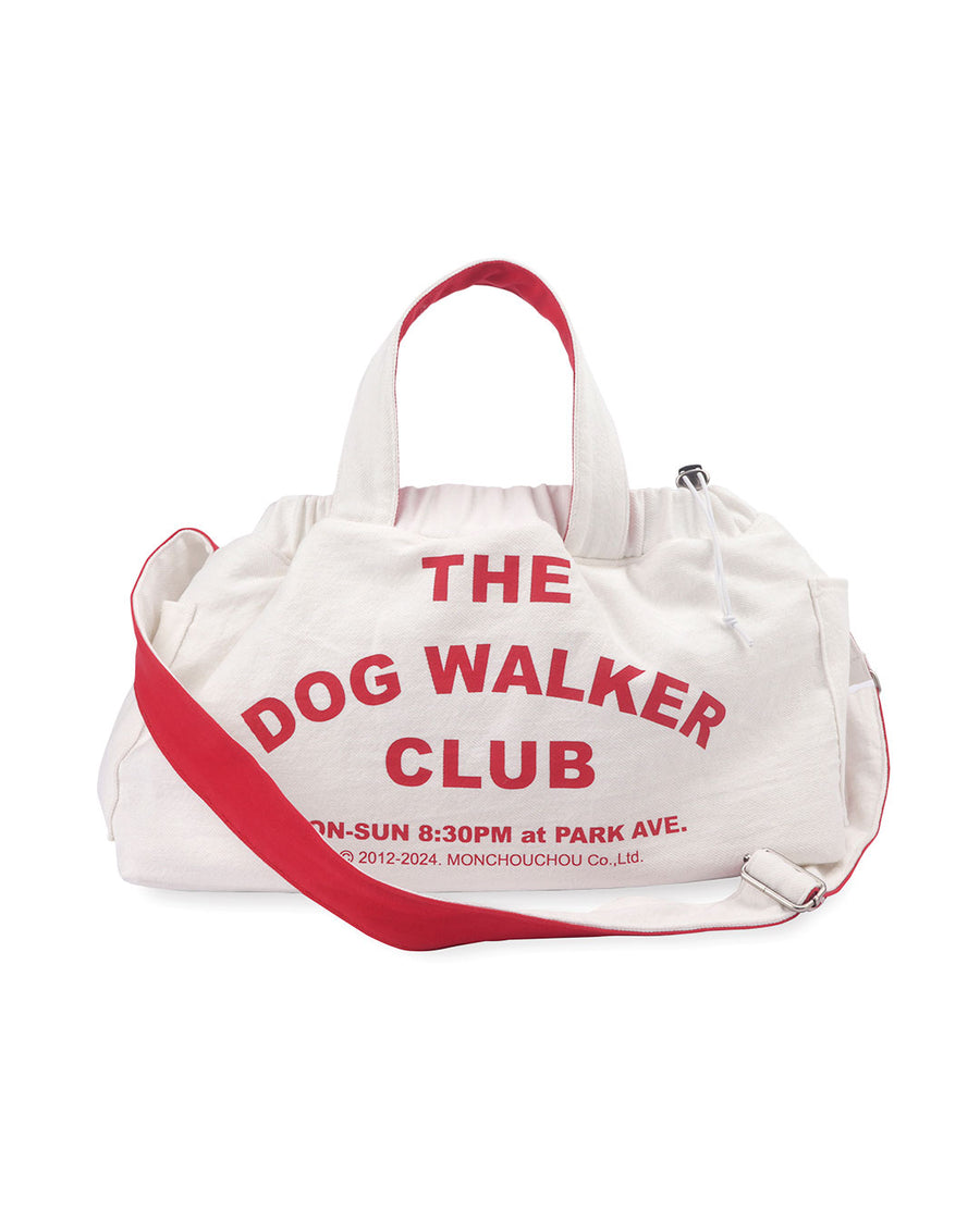 Dog Walker Club Dog Carrier . White