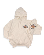 Country Dog Hoodie . For Human . Cream