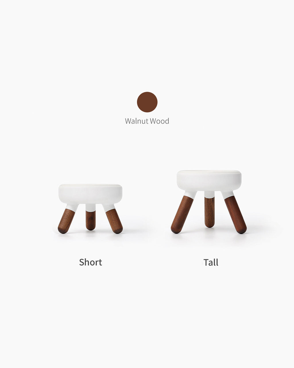 Oreo Elevated Pet Wood Table . Walnut