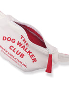Dog Walker Club Crossbody Bag . White