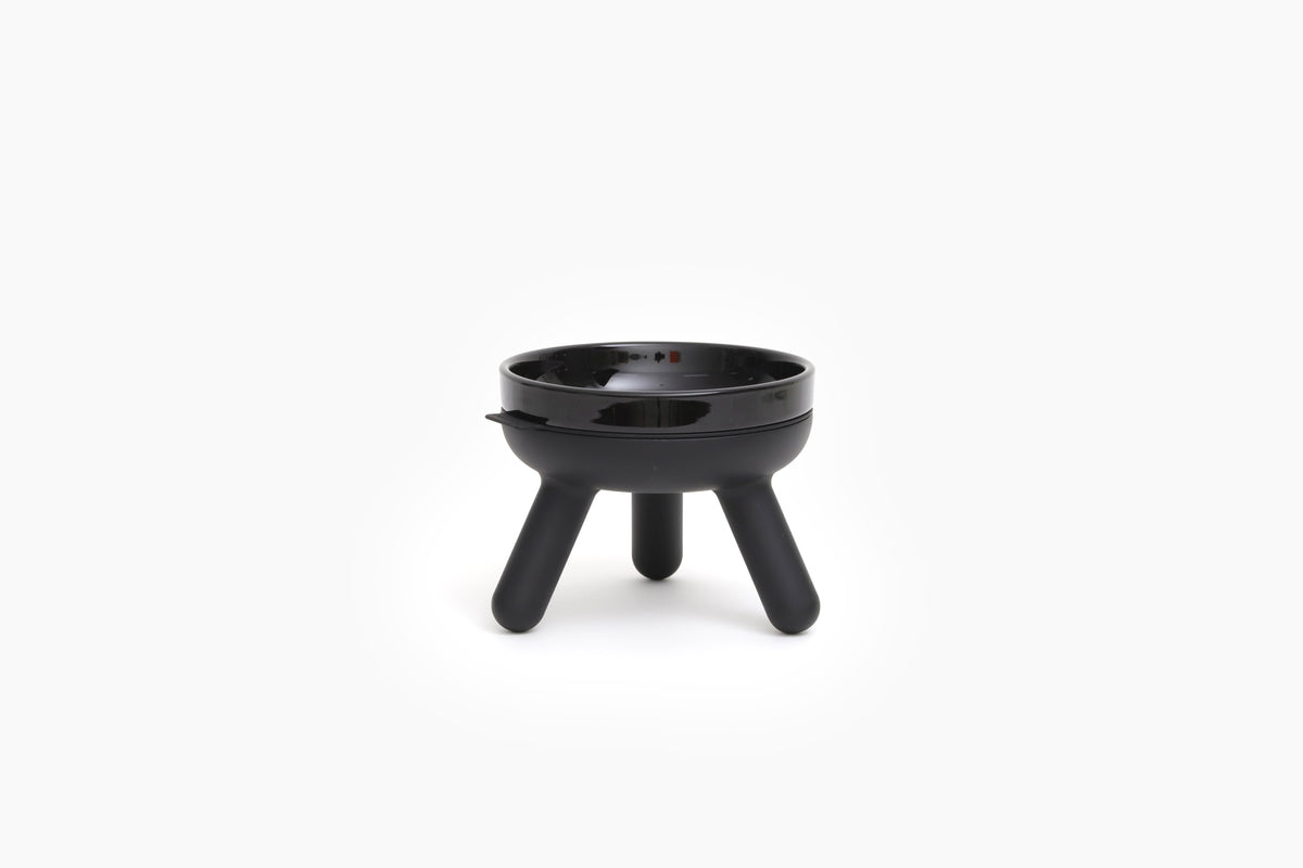 Easy Oreo Elevated Pet Feeder Table . Black