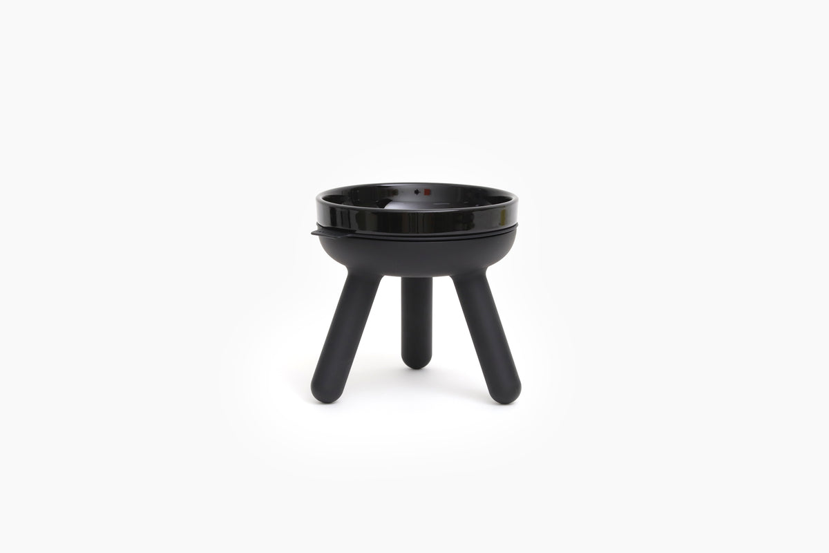 Easy Oreo Elevated Pet Feeder Table . Black