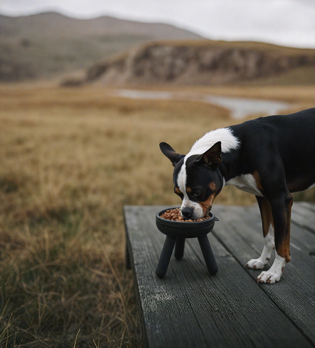 Easy Oreo Elevated Pet Feeder Table . Black