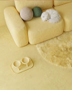 Easy Oreo Elevated Pet Feeder Table . Lemon