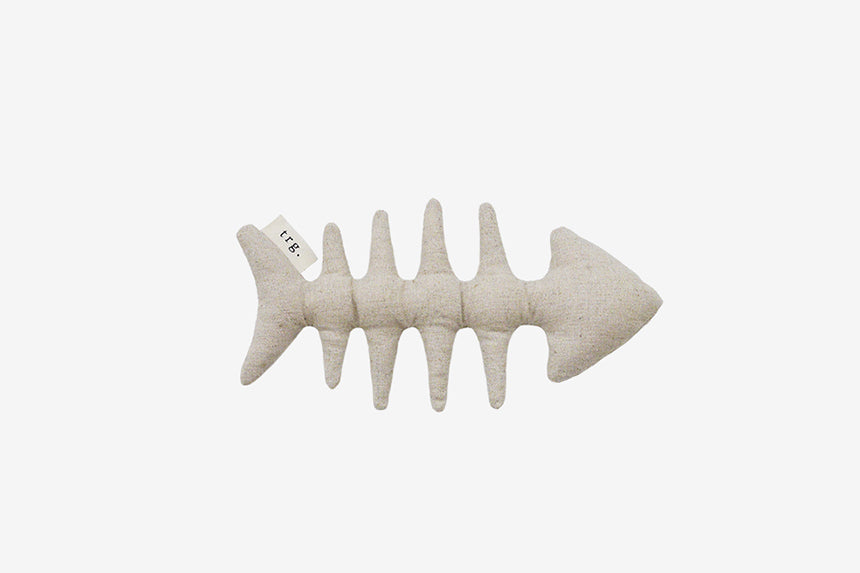 Fish and Chews . Mixed Color & Fish Bone Catnip Toy Bundle Set