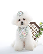 Hanbok Flower Dog Cape