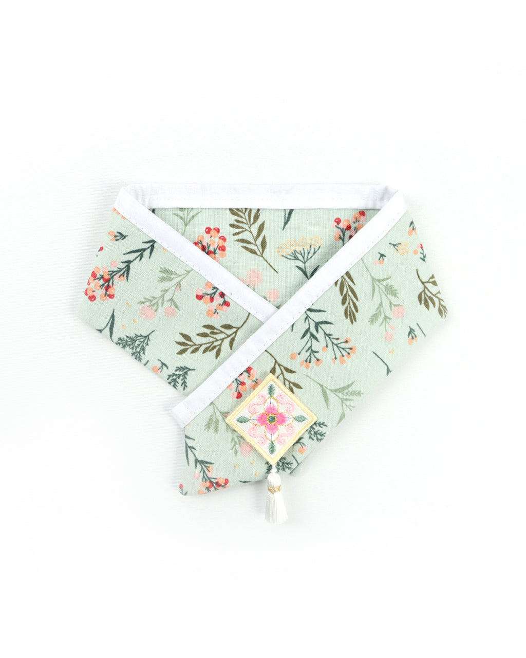 Hanbok Flower Dog Cape