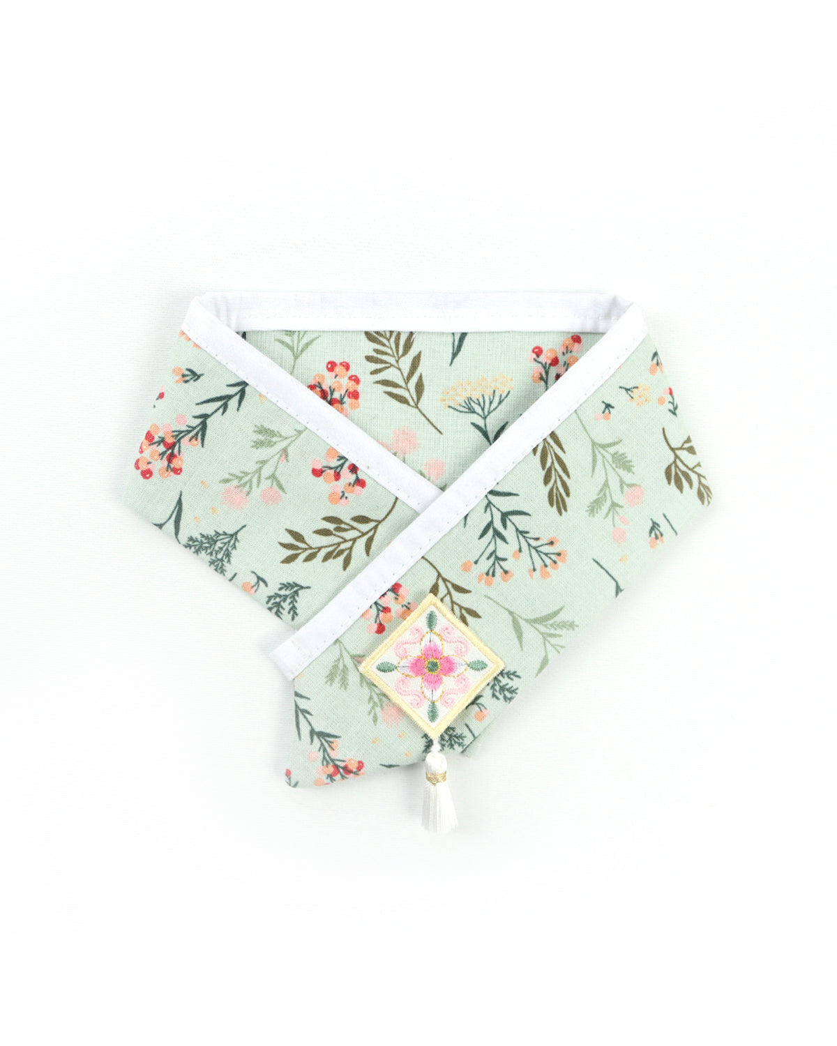 Hanbok Flower Dog Cape